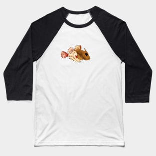 Scorpion Fish Baseball T-Shirt